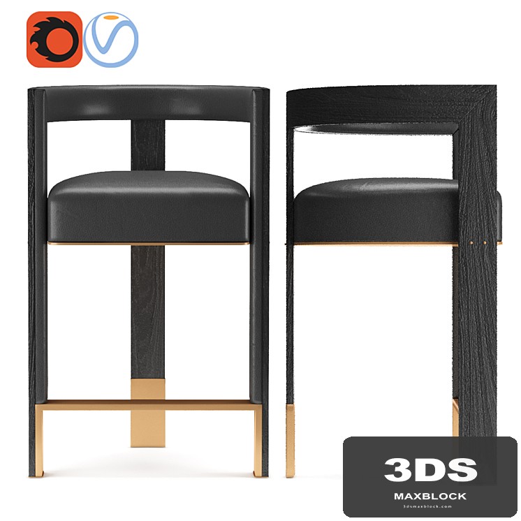 Brooklyn bar chair