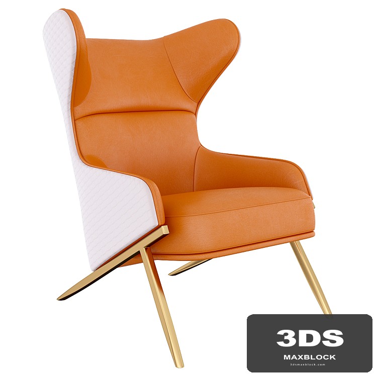 DON VITO ARMCHAIR ORANGE
