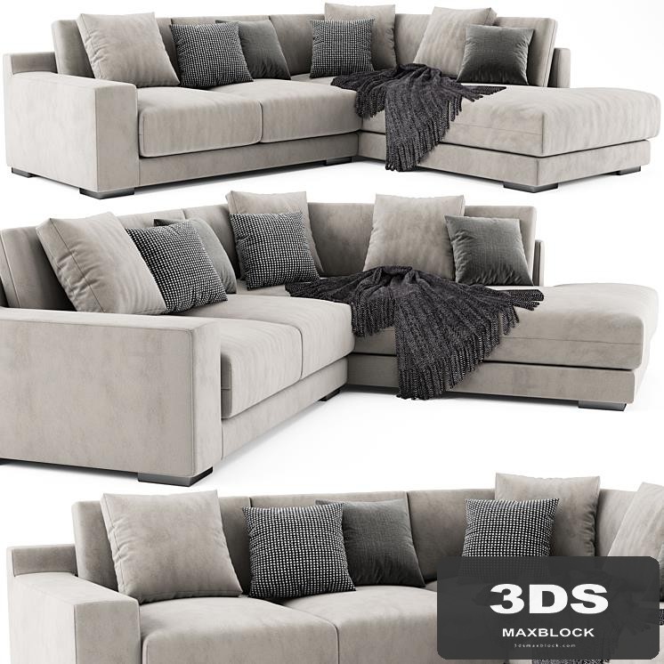 West Elm Dalton Terminal Chaise