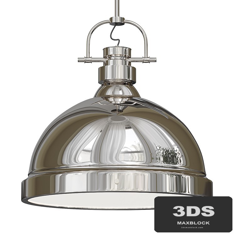 CLASSIC DOME SHADE PENDANT LIGHT WITH ROD