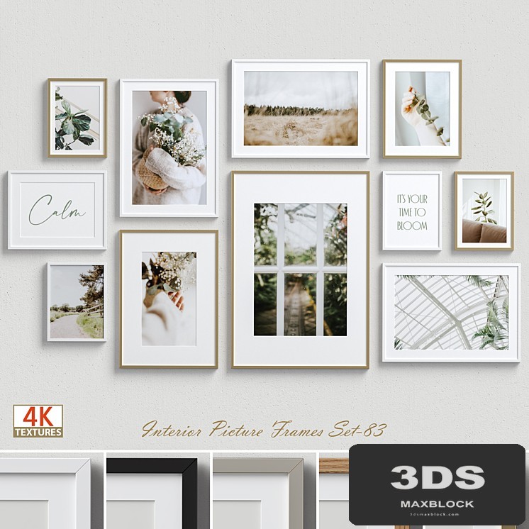 Interior Picture Frames Set-83