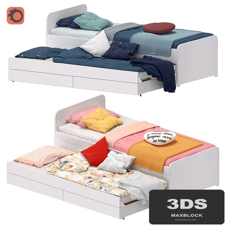bed IKEA - SLAKT