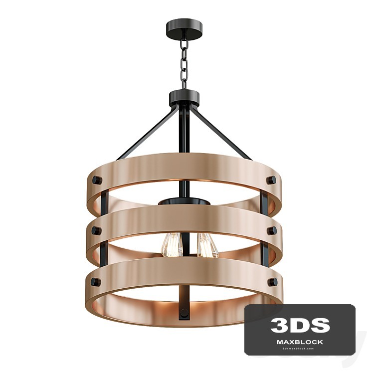 Cylinder Cage Restaurant Pendant