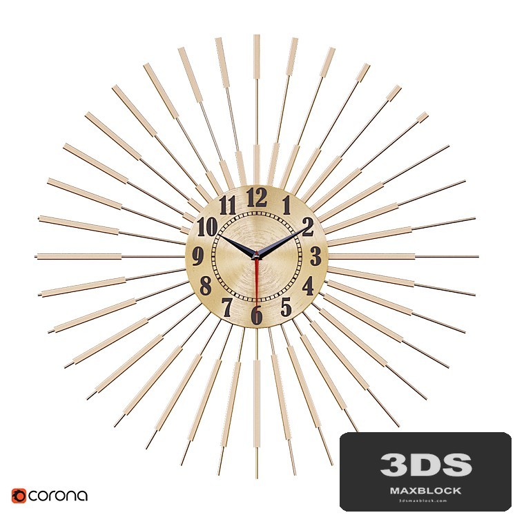Wall decor clock