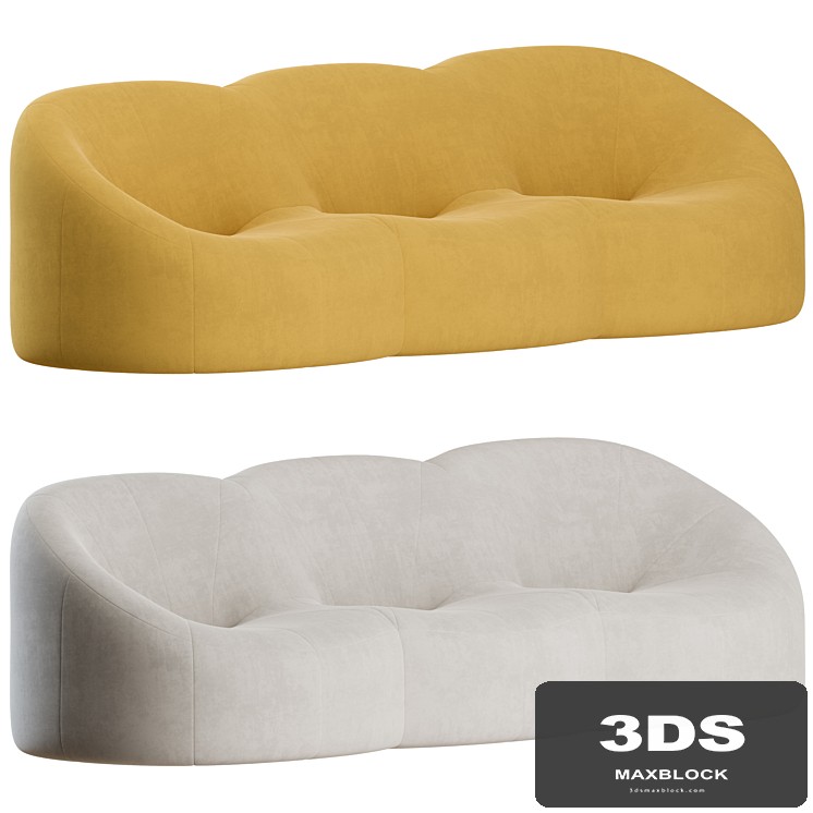 Pumpkin 3 Seater Sofa by Ligne Roset