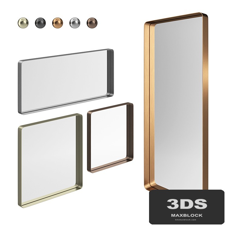 Set of mirrors 01