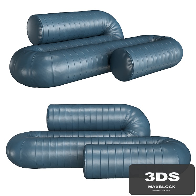 DANTE Serpentine sofa