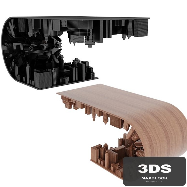 Wave city table