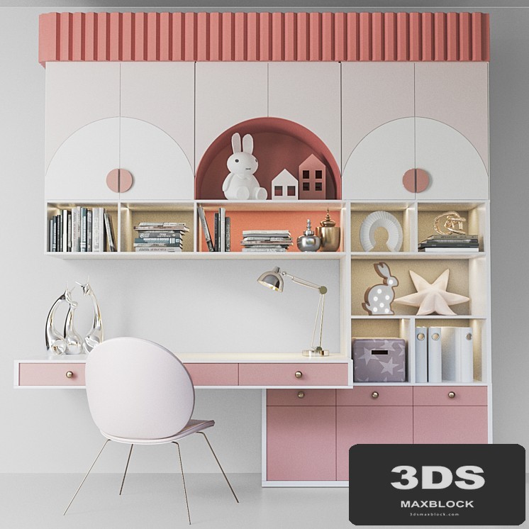 Children's wardrobe and decor, toys and stationery