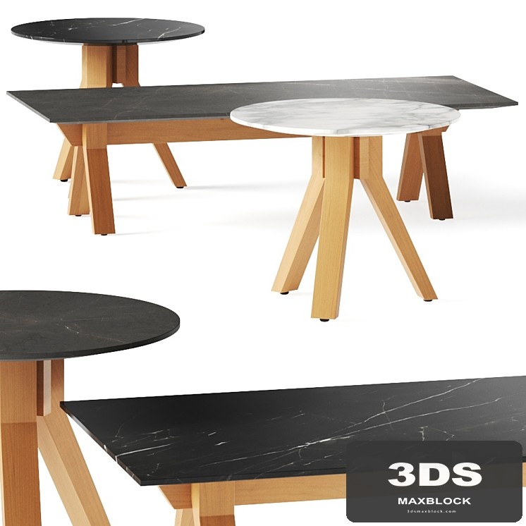 Kettal Vieques Coffee Tables