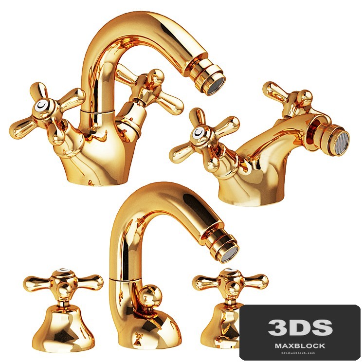 Nicolazzi Nuova Brenta faucets for bidets