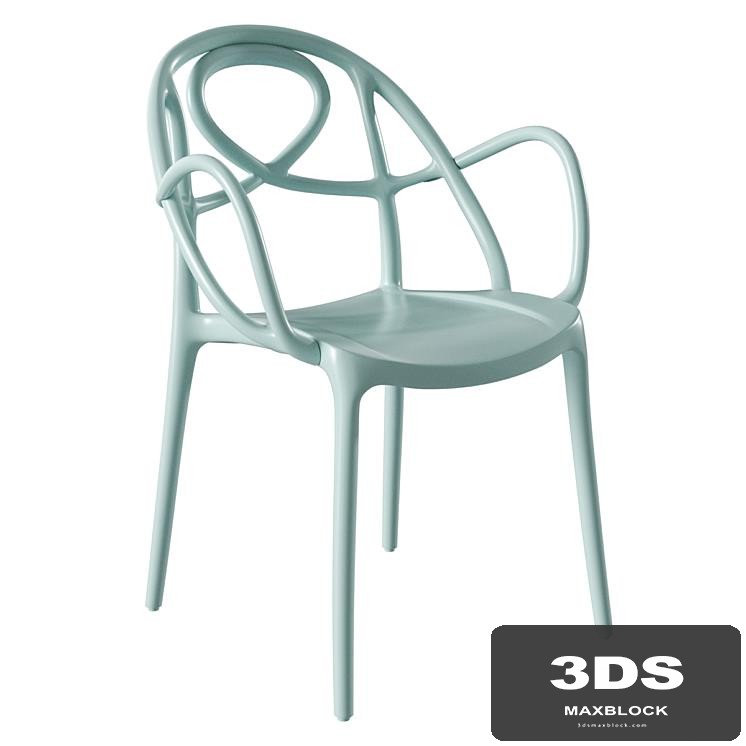 Sketch Chair Stackable Russet