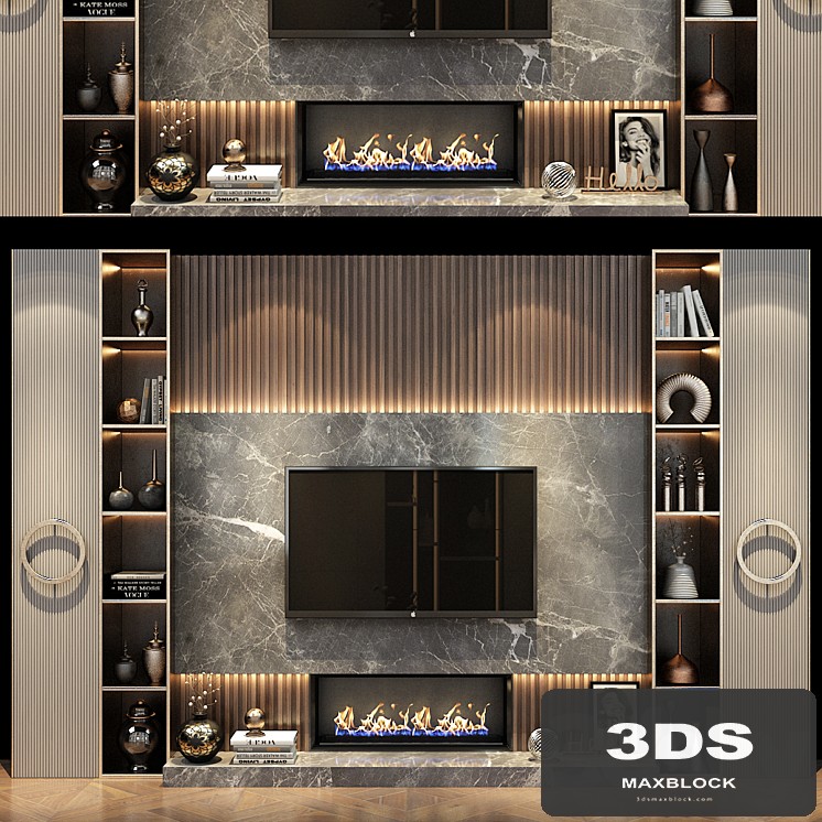 TV shelf 0432