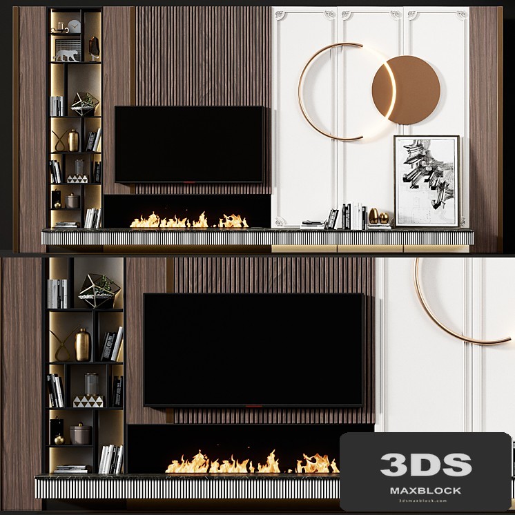 TV wall modern 78