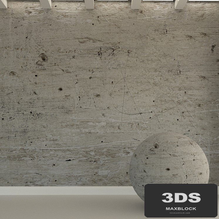 Concrete wall. Old concrete. 173