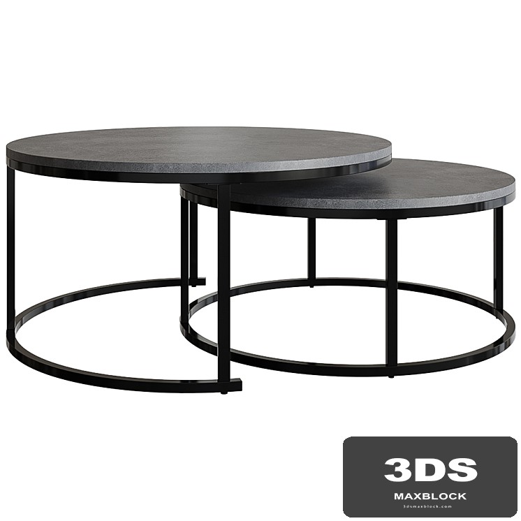 Netice 2 Piece Coffee Table Set