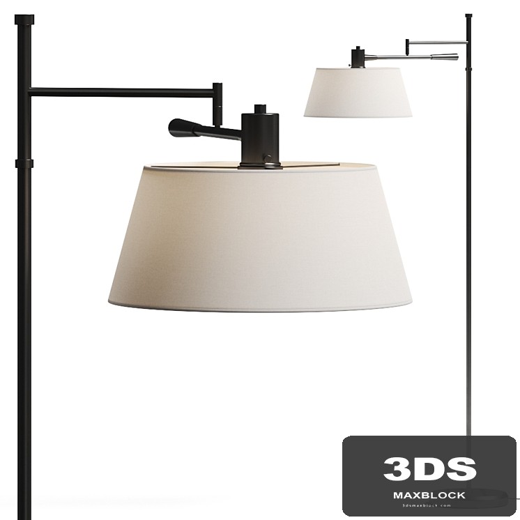 Pottery Barn Dahlia Metal Articulating Sectional Floor Lamp