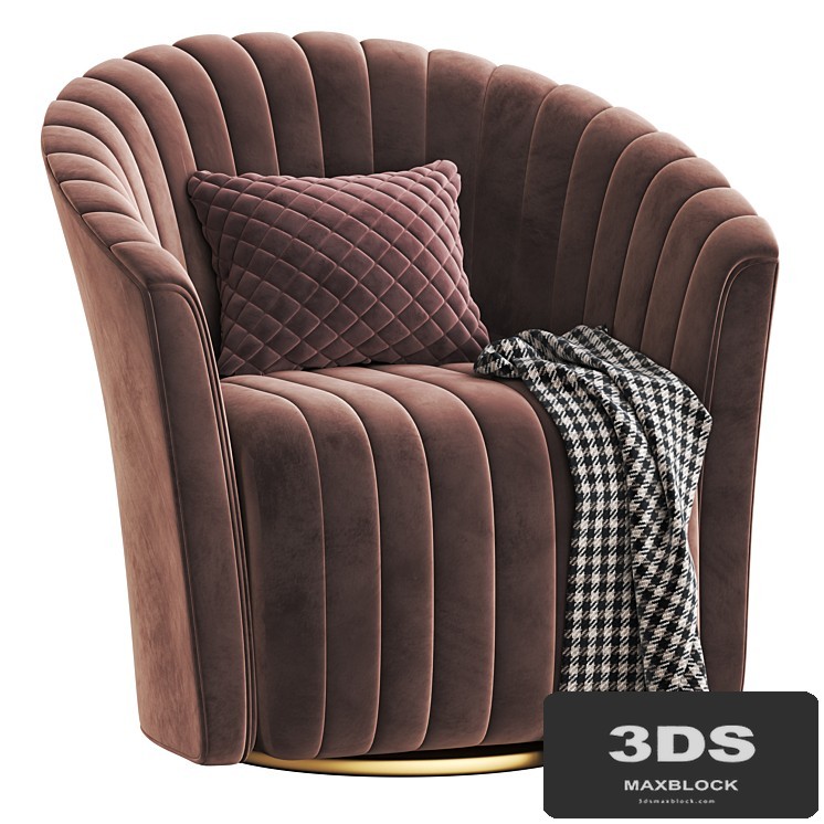 Grafton Sofia Swivel Chair Enzo Caribbean