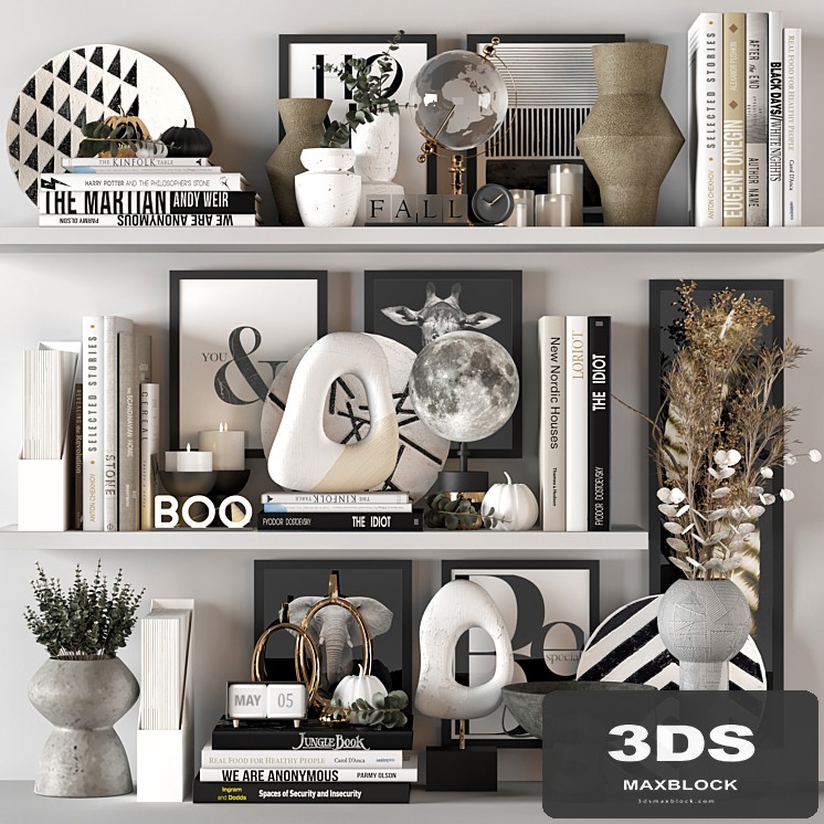 Fall decorative set, 3rd-fall