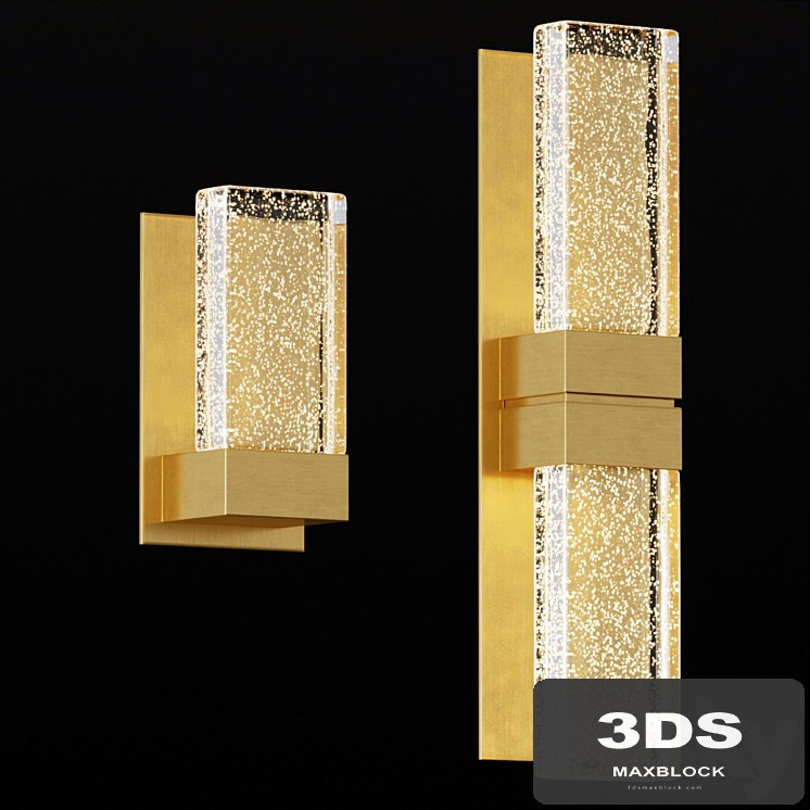 Contemporary wall lamp GRAND PAPILLON