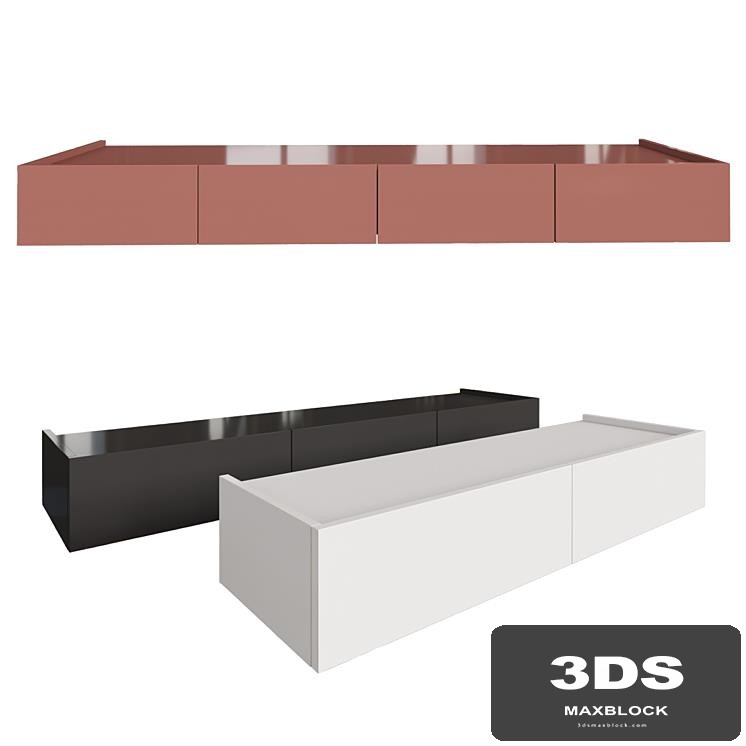 Lansot Edge WML Hanging Cabinet with Drawers