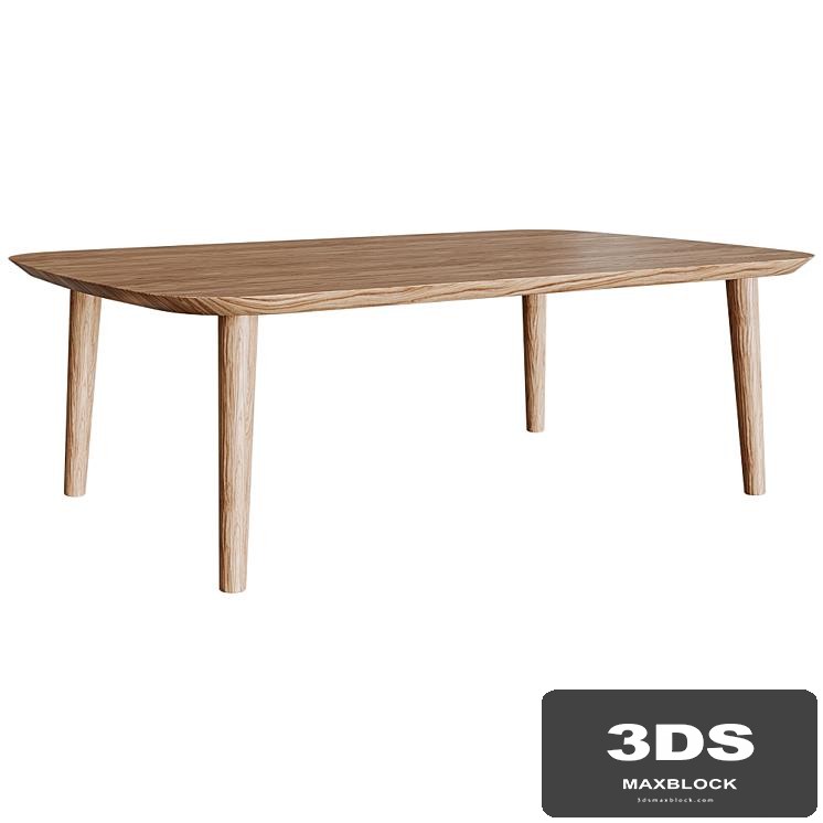 Coffee table type brown