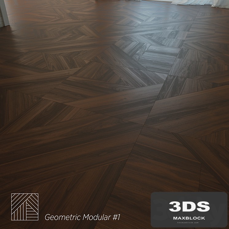 Tribeca Flat Modern Geometric Modular Flooring