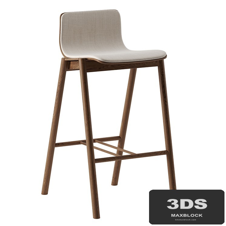 Tipi barstool by Cantarutti