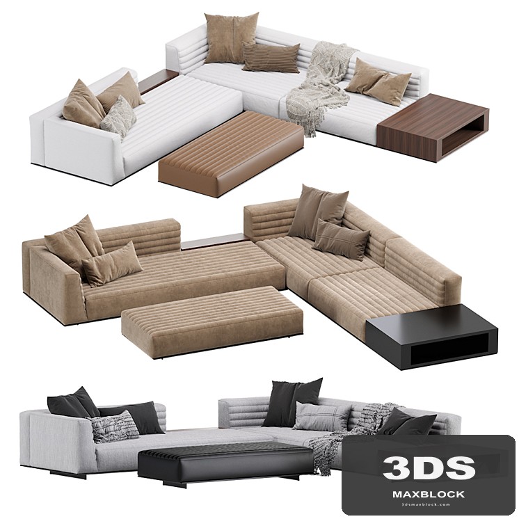 Minotti Roger Sofa