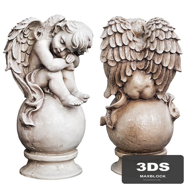 Sculpture Angel 01