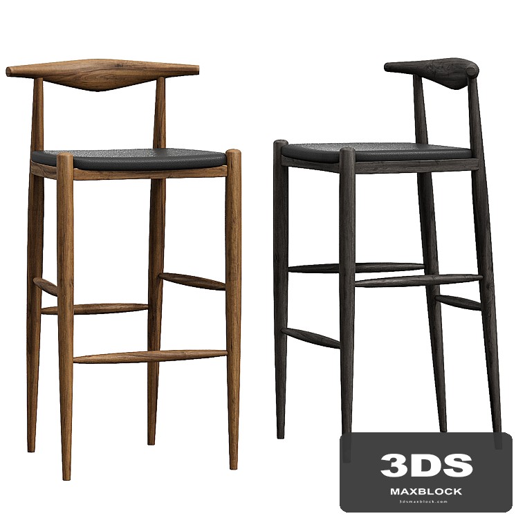 Bar stool elbow