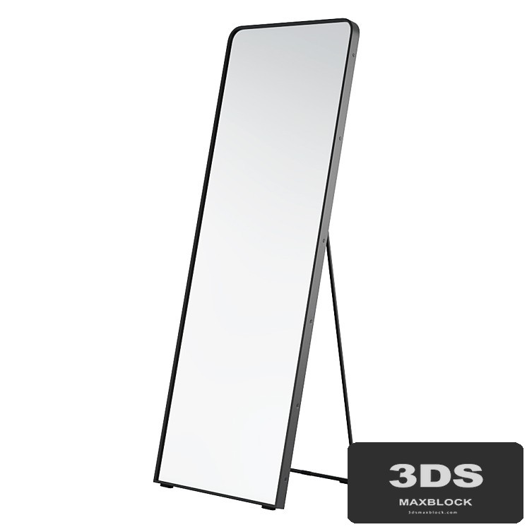Rejuvenation metal framed Easel floor mirror