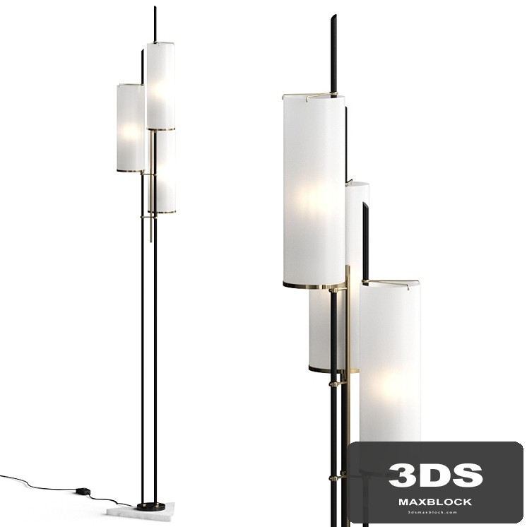 Arteriors Stefan Floor Torchiere Lamp