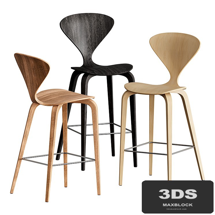 Cherner Wood Stool