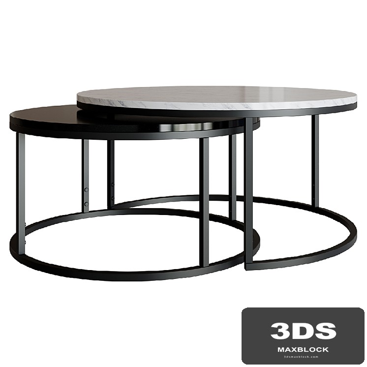 Alexine coffee table Genuine Marble