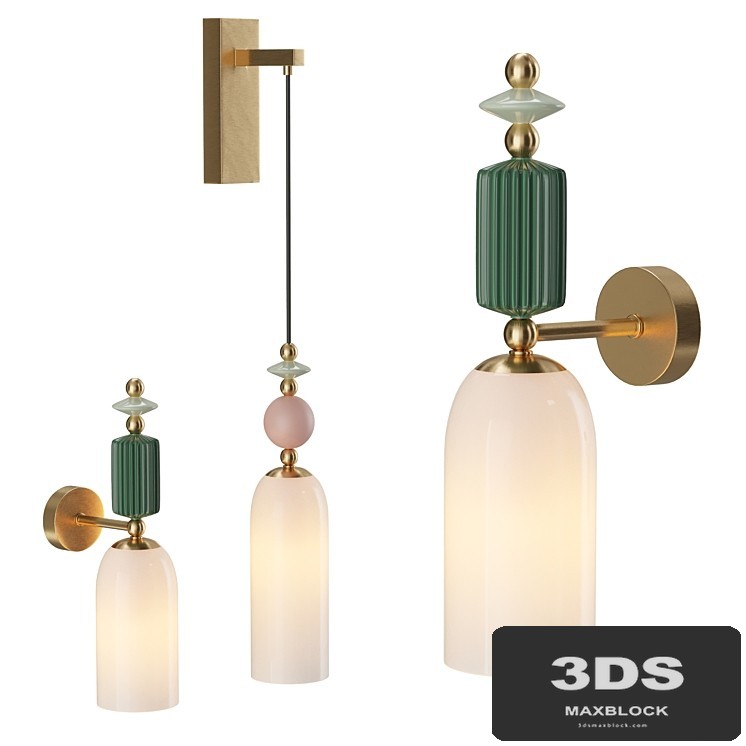 Iris wall lamp candy
