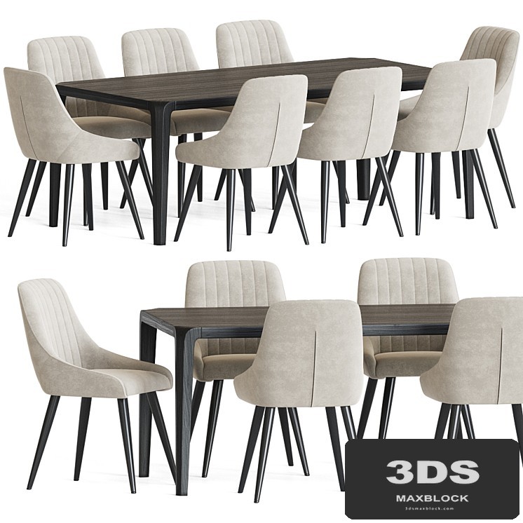 Chipman Chair Eiles Table Dining Set