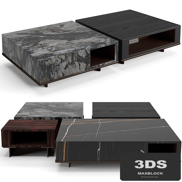 Minotti Roger coffee tables set