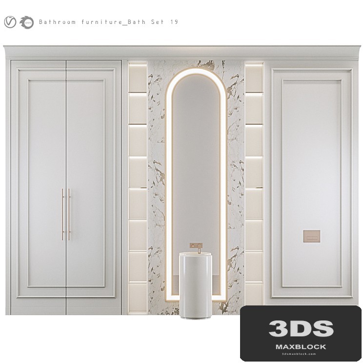 Bathroom furniture Bath Set 19
