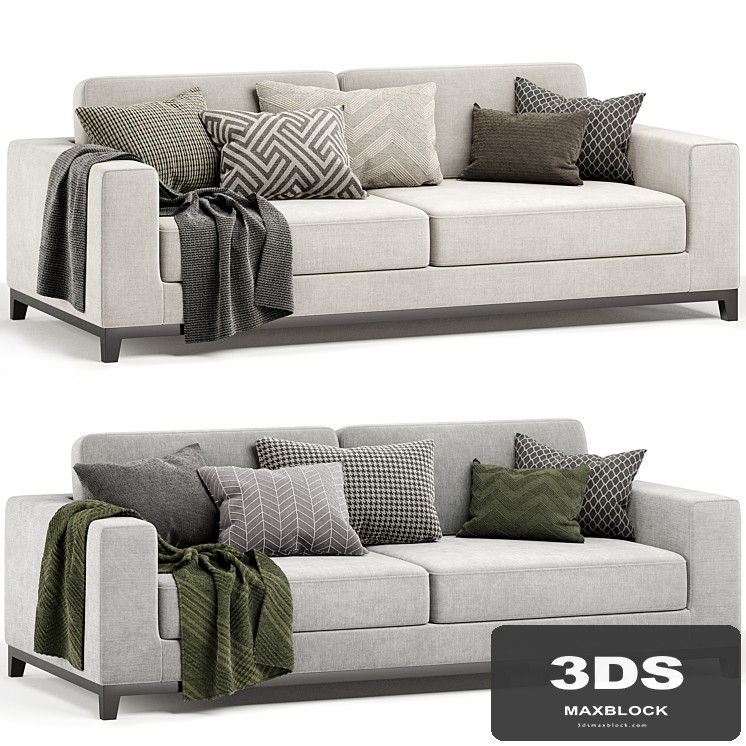 Frankfurt 3 seat sofa