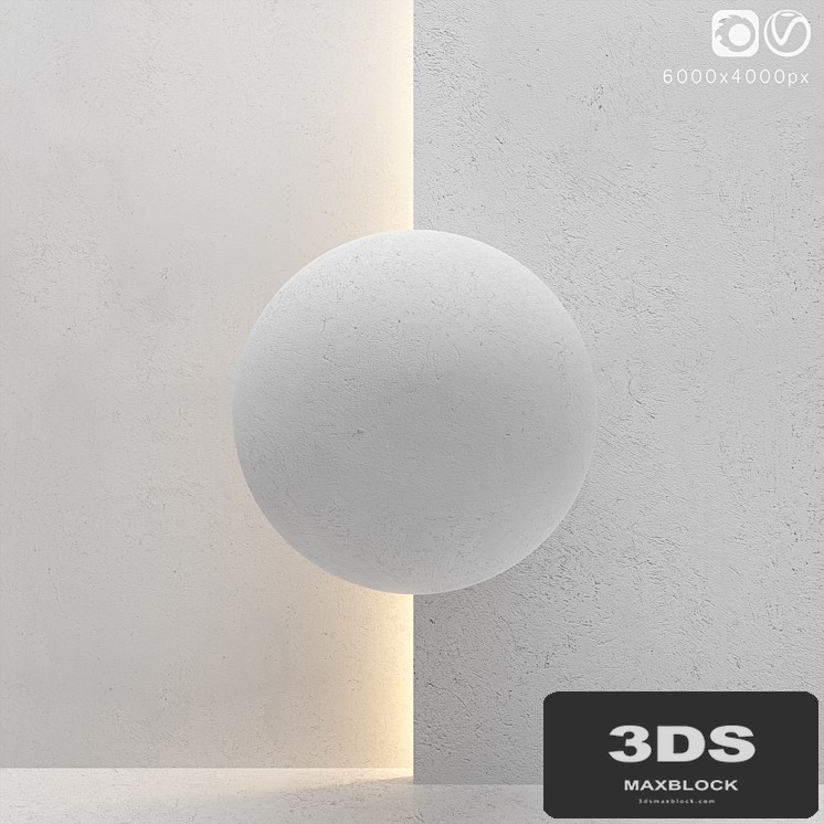White stucco texture