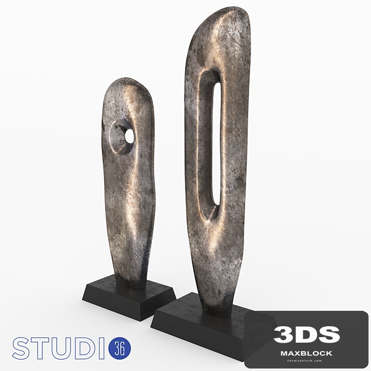 OM Sculptures Dialma Brown DB006327 and DB006328 from STUDIO36SHOP.RU