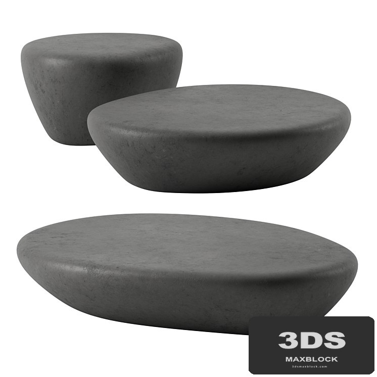 Stony Coffee tables by Minotti