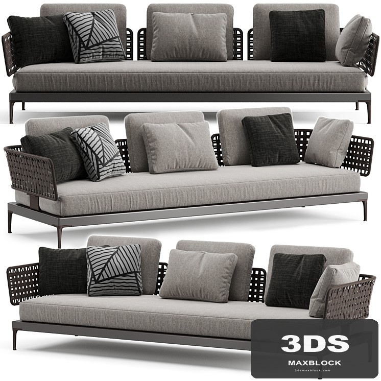 Minotti Patio Sofa