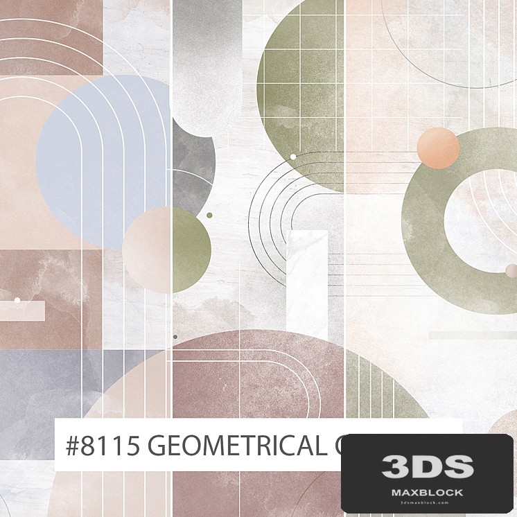 Creativille | Wallpapers | 8115 Geometrical Collage