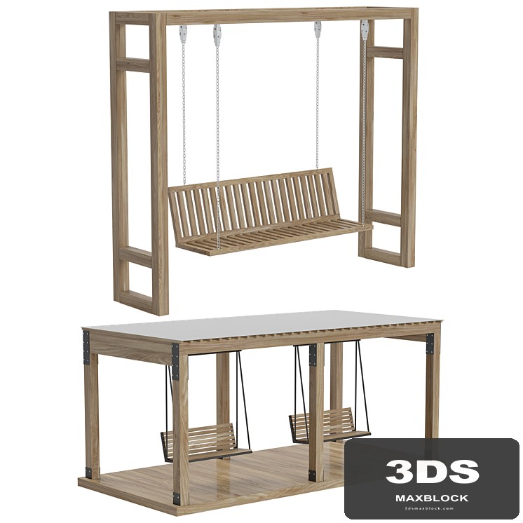 Wood swing