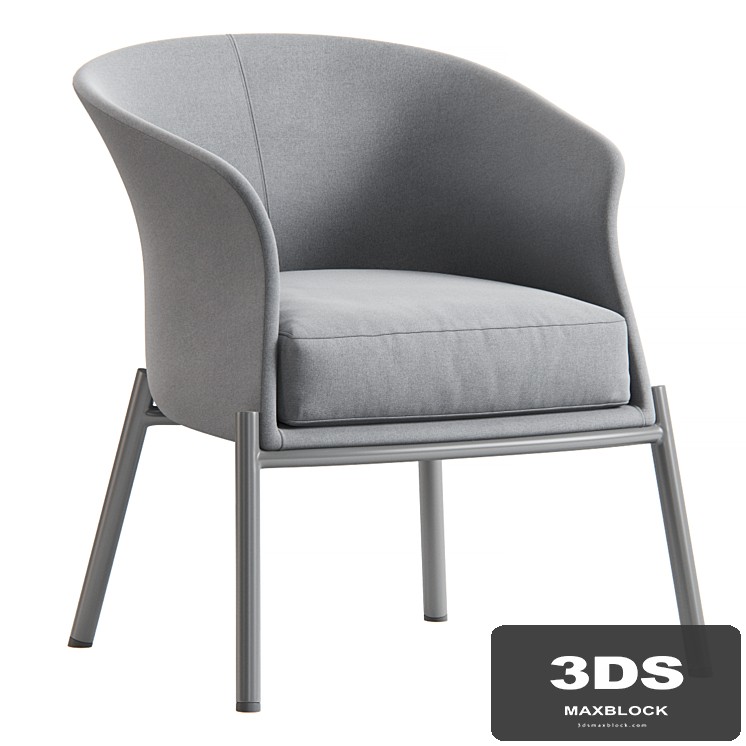 Wally Metal Chair by Cosmorelax