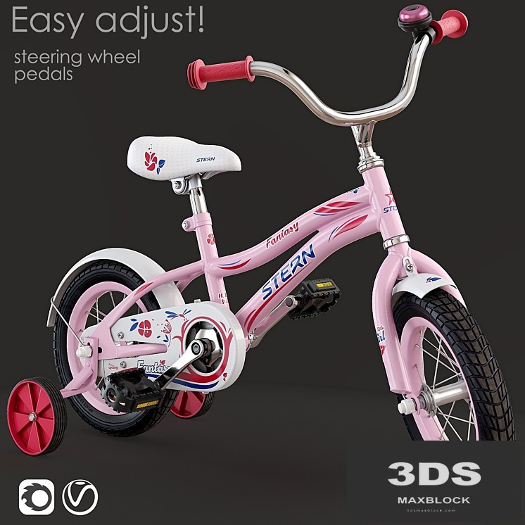 Children bicycle. STERN