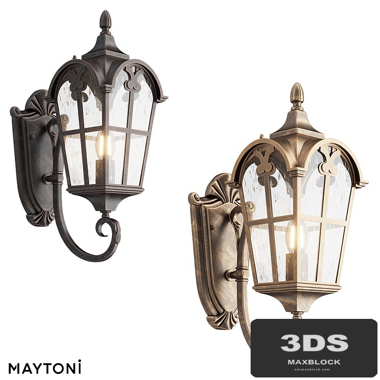 Wall lamp (sconce) O413WL-01BZ1, O413WL-01GB1 OM