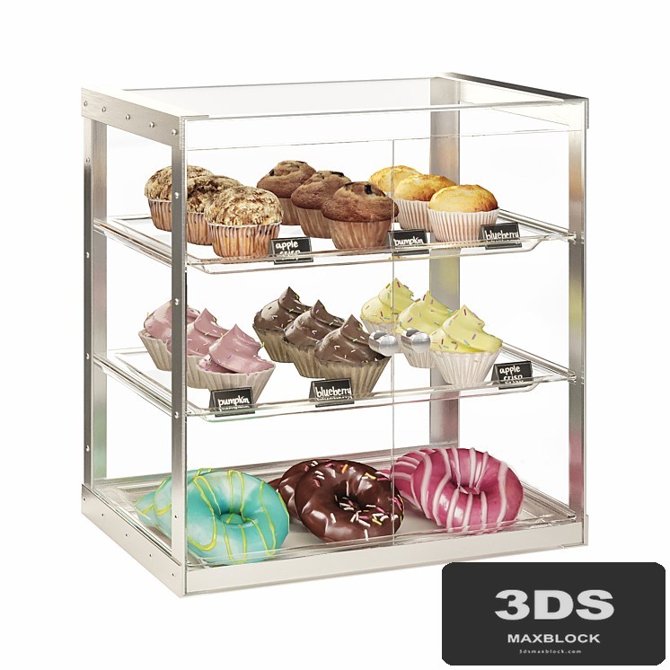 Confectionery showcase